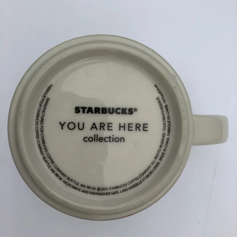 Starbucks Mug Ohio you are here‎ 2015 coffee